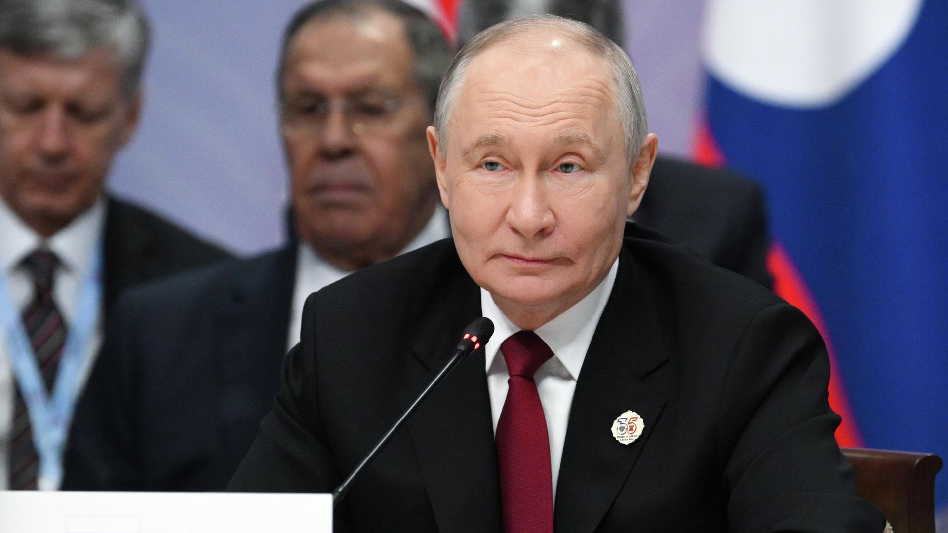 Президент РФ Владимир Путин на пленарном заседании саммита Россия - АСЕАН в Казани Президент РФ Владимир Путин на пленарном заседании саммита Россия - АСЕАН в Казани - РИА Новости, 1920, 18.06.2026