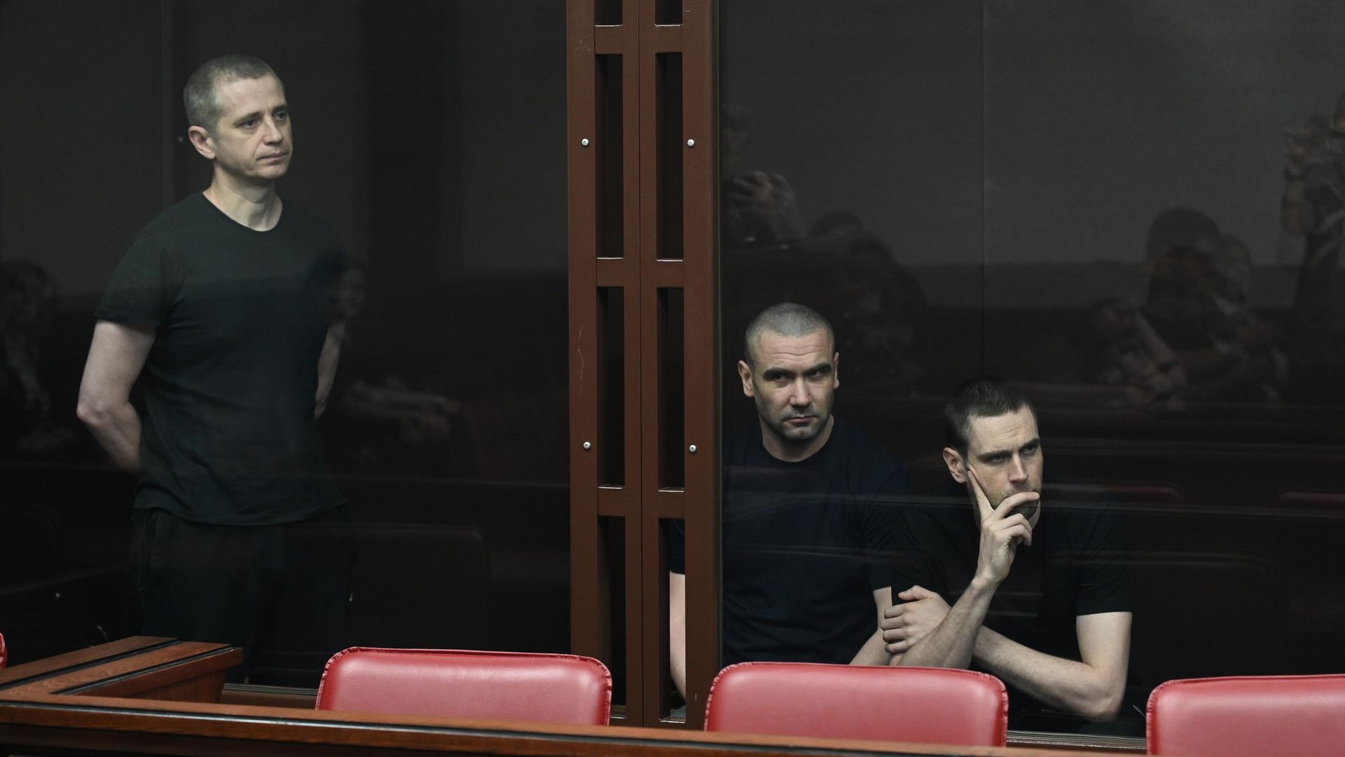 Граждане Украины, обвиняемые в покушении на убийство губернатора Херсонской области Владимира Сальдо, в суде в Ростове-на-Дону Граждане Украины, обвиняемые в покушении на убийство губернатора Херсонской области Владимира Сальдо, в суде в Ростове-на-Дону - РИА Новости, 1920, 18.06.2026