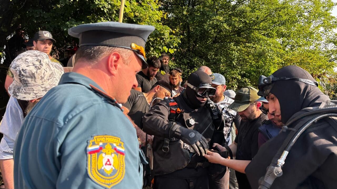 Поиск пропавшего мальчика на реке Сунжа в Ингушетии Поиск пропавшего мальчика на реке Сунжа в Ингушетии - РИА Новости, 1920, 18.06.2026