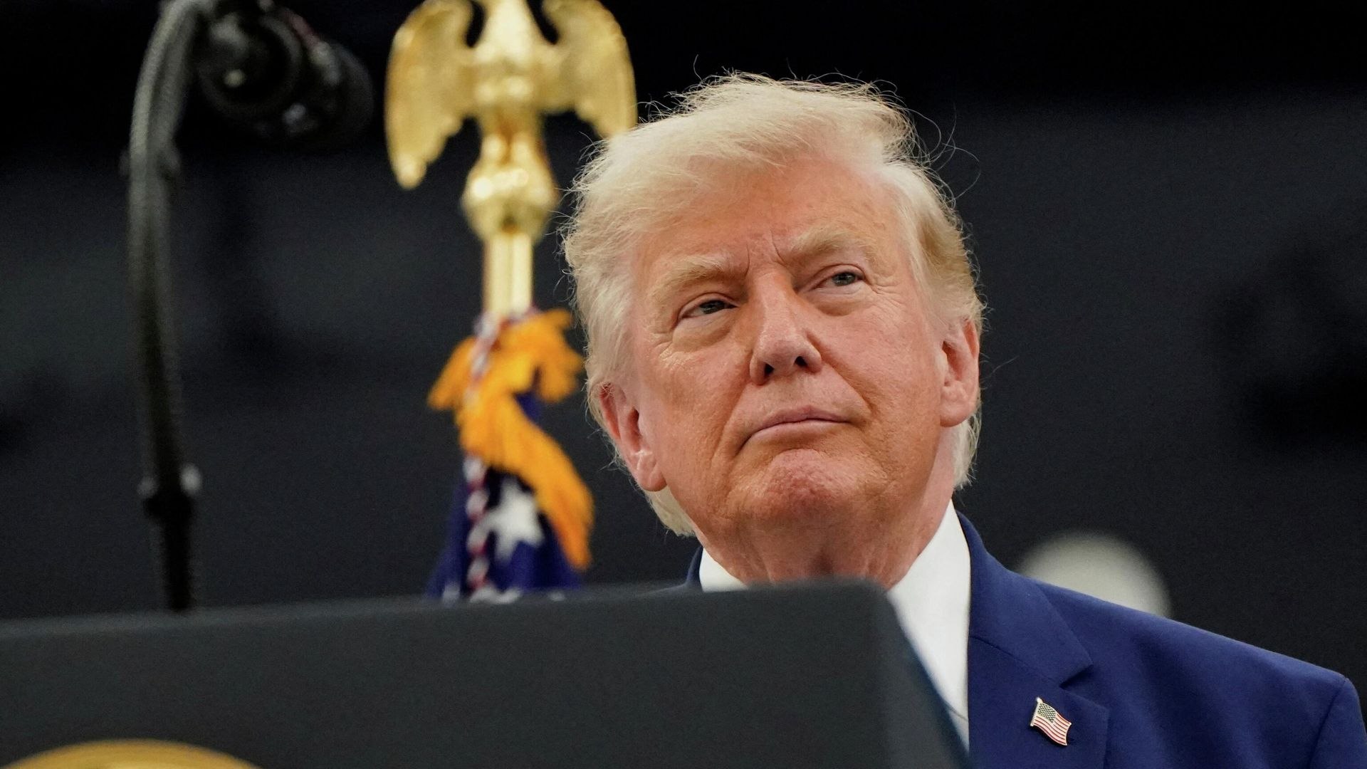 Президент Дональд Трамп выступает на базе Эндрюс, штат Мэриленд Президент Дональд Трамп выступает на базе Эндрюс, штат Мэриленд - РИА Новости, 1920, 22.06.2026