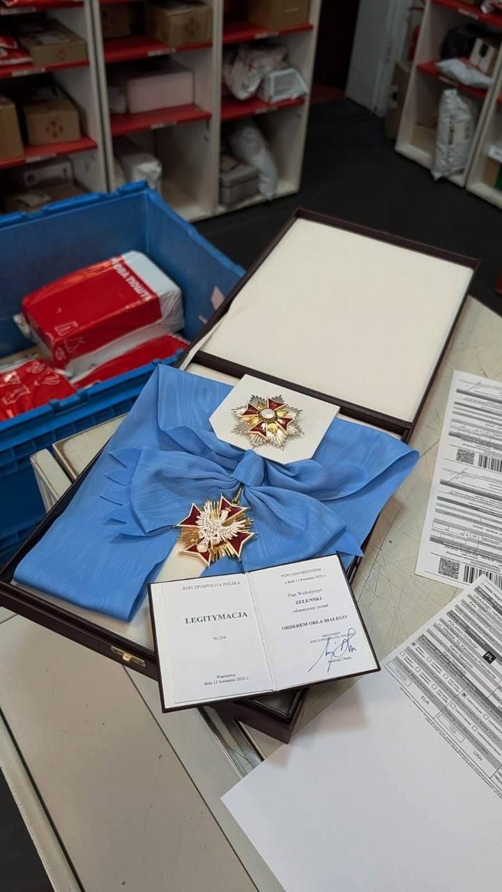 Орден Белого орла Владимира Зеленского - РИА Новости, 1920, 03.08.2026