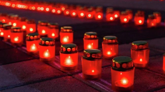 Акция Свеча памяти в Екатеринбурге