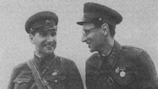Захар Хацревин и Борис Лапин