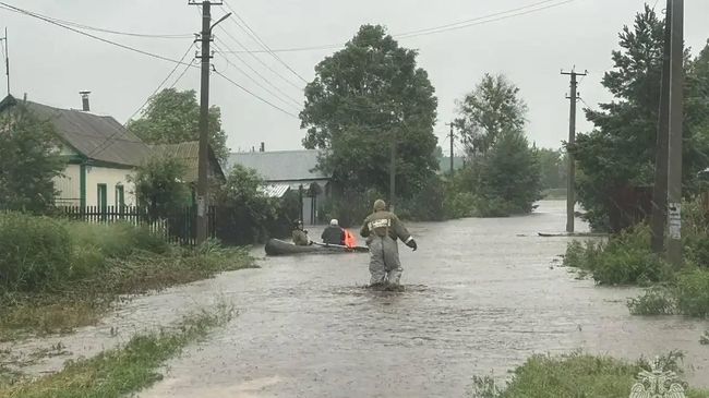Последствия проливных дождей в Бугуруслане