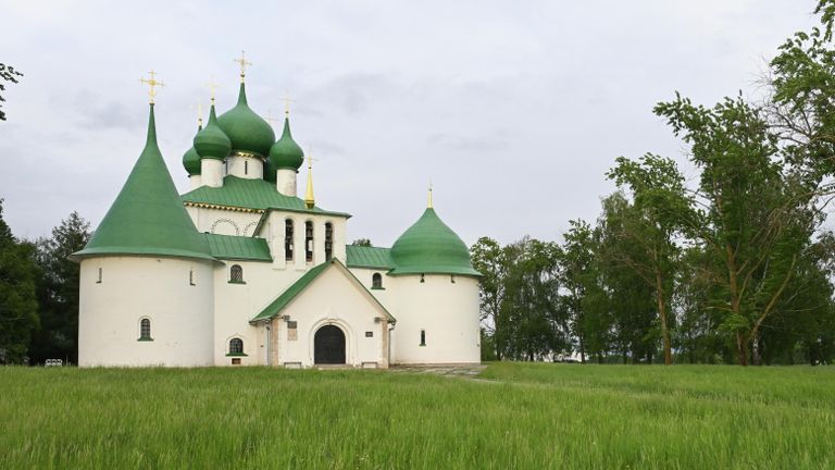 Храм Сергия Радонежского на Красном холме Куликова поля в Тульской области