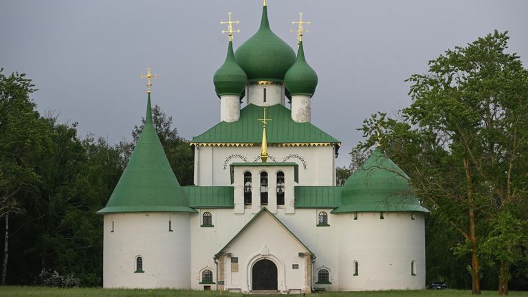 Храм Сергия Радонежского на Красном холме Куликова поля в Тульской области