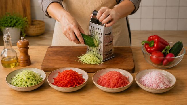 Приготовление корейского холодного супа кукси Приготовление корейского холодного супа кукси