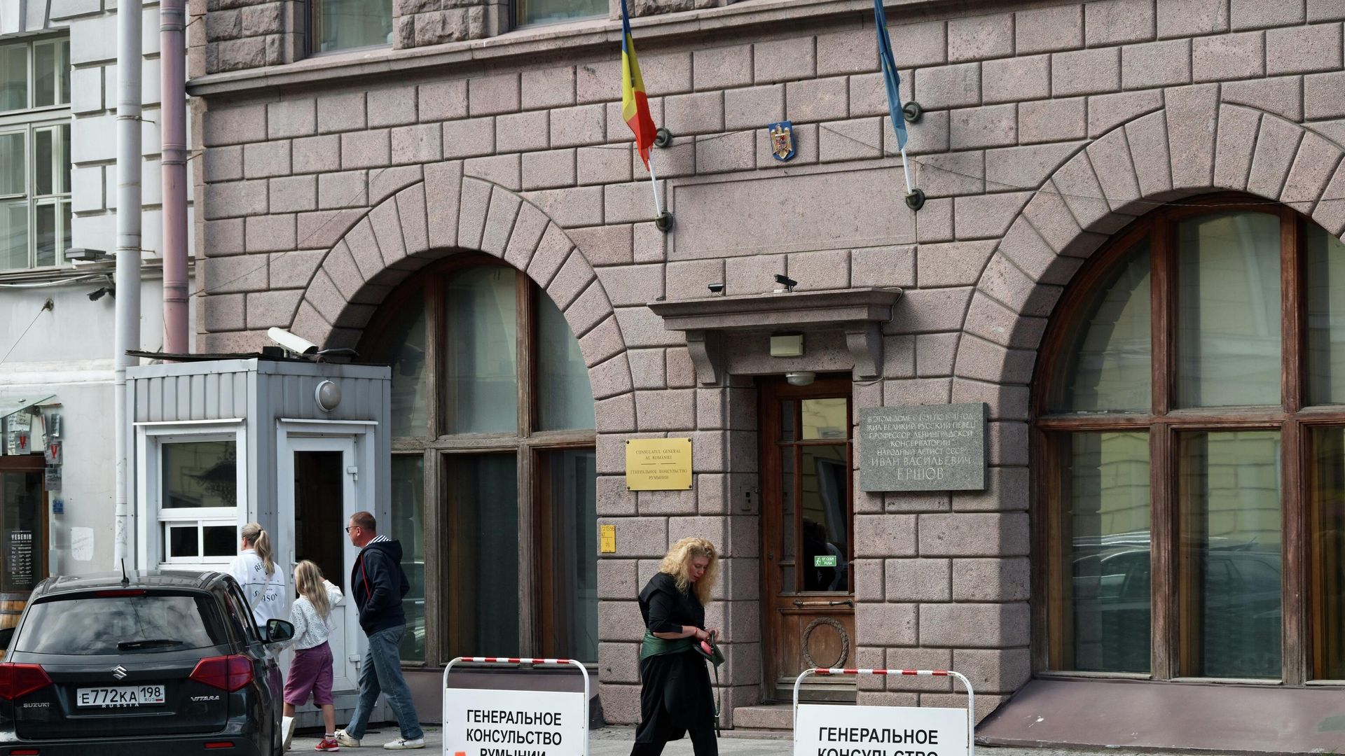 Здание генконсульства Румынии в Санкт-Петербурге. 25 июня 2026 Здание генконсульства Румынии в Санкт-Петербурге. 25 июня 2026 - РИА Новости, 1920, 25.06.2026