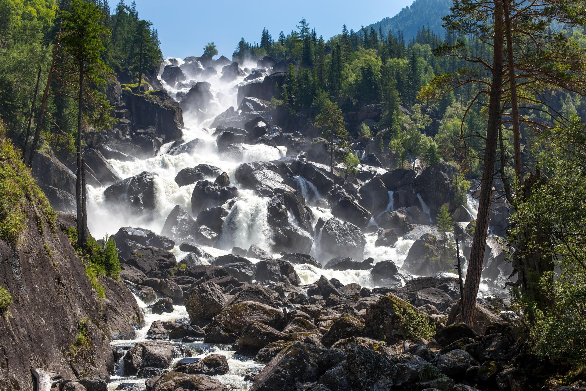 Водопад Учар