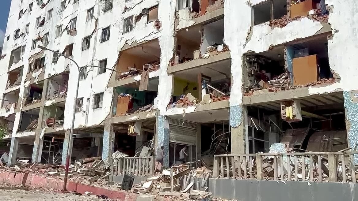 Последствия землетрясения в Венесуэле. Стоп-кадр видео Последствия землетрясения в Венесуэле. Стоп-кадр видео - РИА Новости, 1920, 27.06.2026