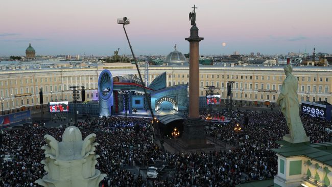 Праздник выпускников Алые паруса в Санкт-Петербурге