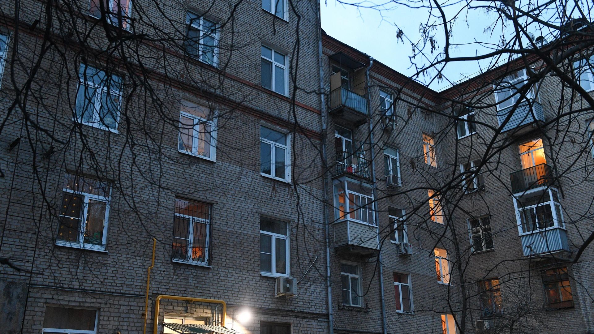Жилой дом в Москве - РИА Новости, 1920, 30.06.2026