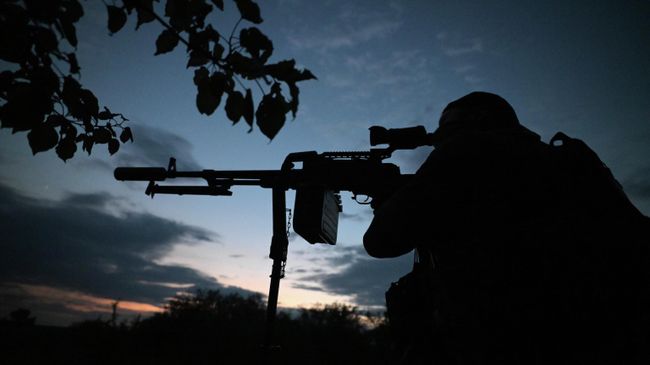 Российский военнослужащий