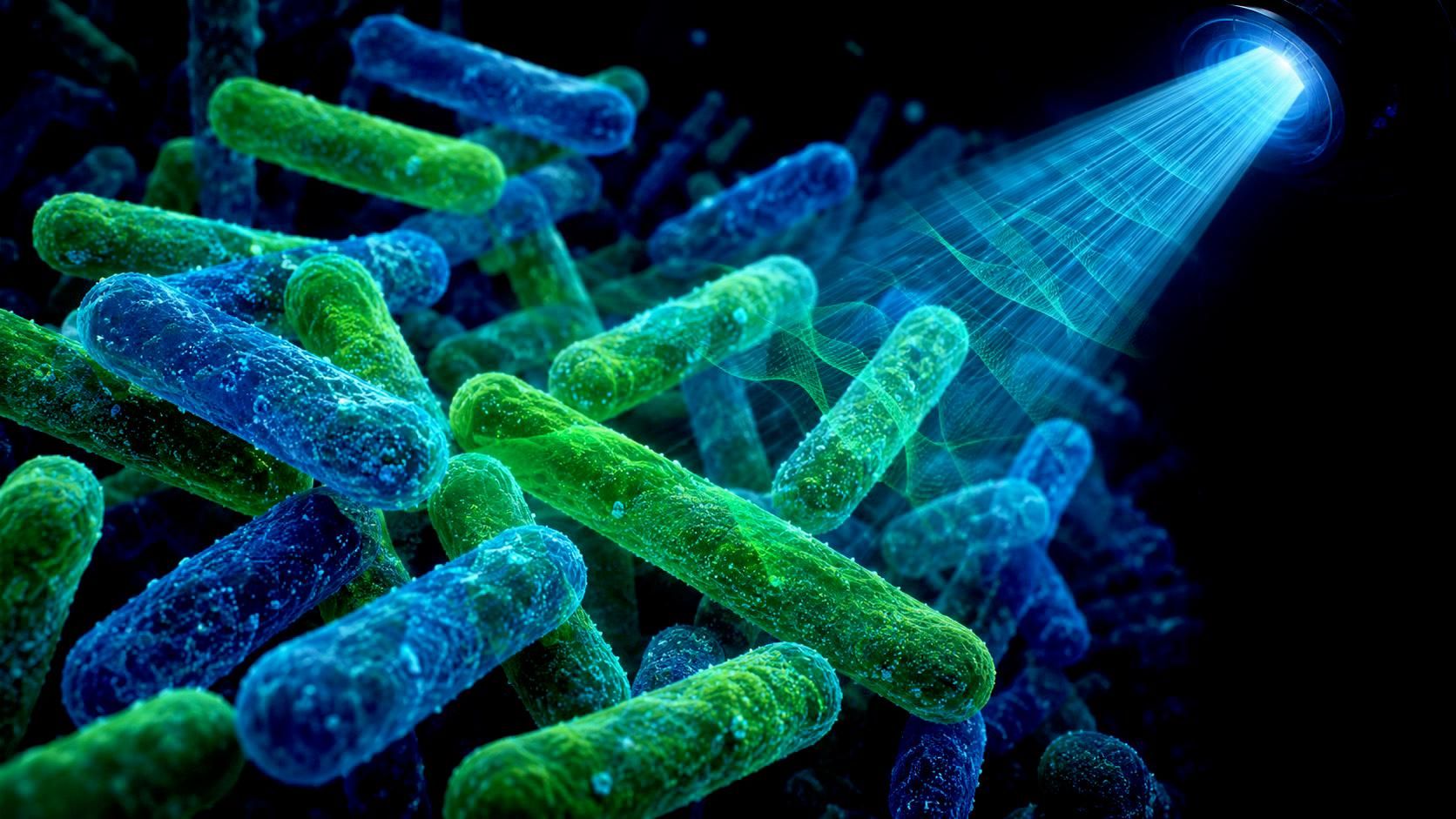 Бактерии Lactobacillus bulgaricus облучаются рентгеном Бактерии Lactobacillus bulgaricus облучаются рентгеном - РИА Новости, 1920, 02.07.2026