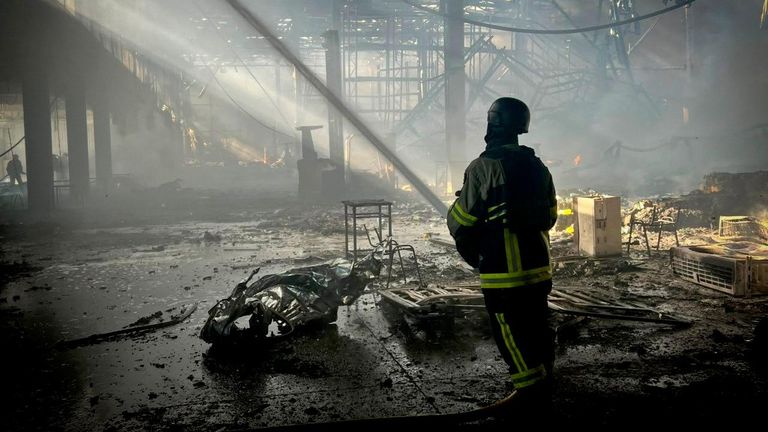 Украинский пожарный Украинский пожарный