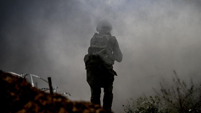 Российский военнослужащий
