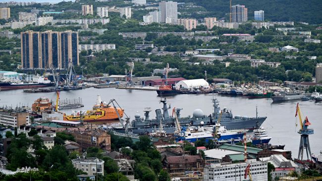 Вид на Владивосток 