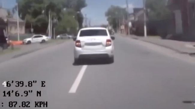 Опасная поездка подростка на авто в Назрани