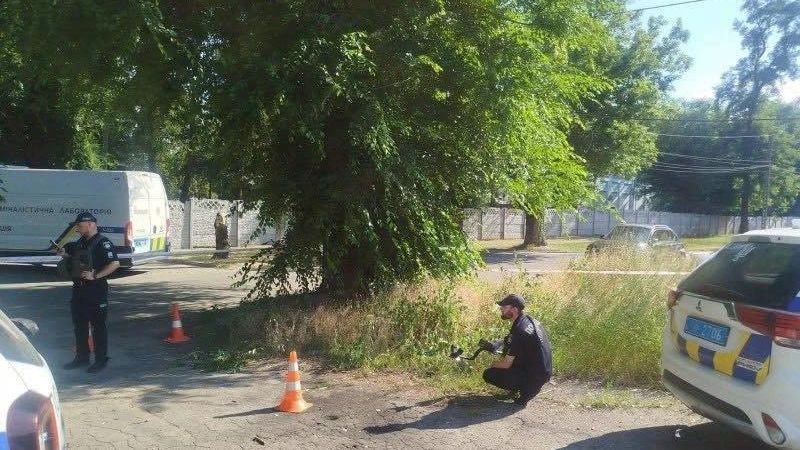 Полиция на месте взрыва гранаты в Днепропетровской области Полиция на месте взрыва гранаты в Днепропетровской области - РИА Новости, 1920, 02.07.2026