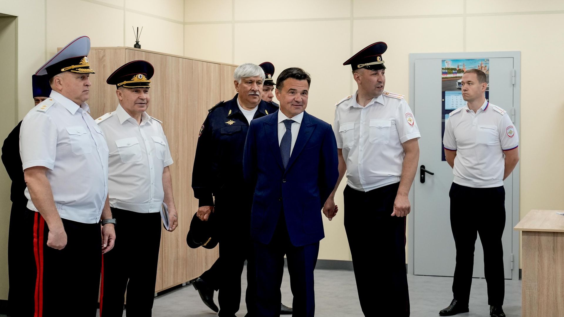 Губернатор Московской области Андрей Воробьев поздравил сотрудников ГИБДД с профессиональным праздником - РИА Новости, 1920, 03.07.2026