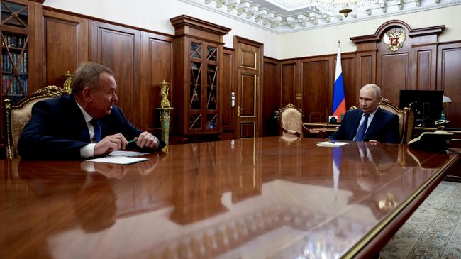 Встреча Путина с главой ВТБ Встреча Путина с главой ВТБ
