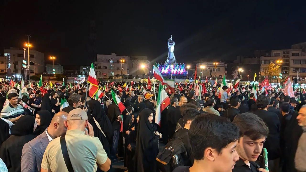 Митинг в поддержку руководства страны в Тегеране, Иран Митинг в поддержку руководства страны в Тегеране, Иран - РИА Новости, 1920, 03.07.2026