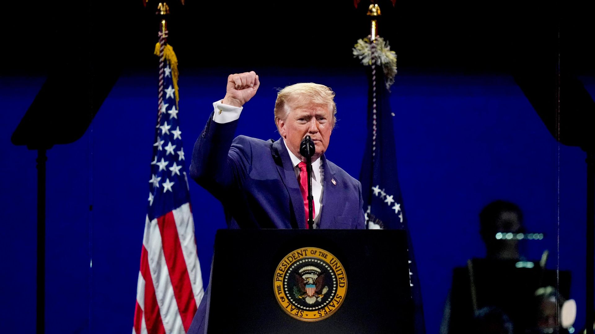 Президент США Дональд Трамп выступает на мероприятии, посвященном 250-летию независимости США. 4 июля 2026 года Президент США Дональд Трамп выступает на мероприятии, посвященном 250-летию независимости США. 4 июля 2026 года - РИА Новости, 1920, 05.07.2026