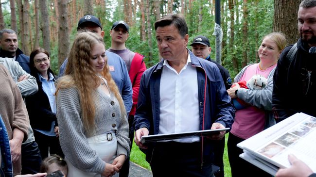 Губернатор Московской области Андрей Воробьев