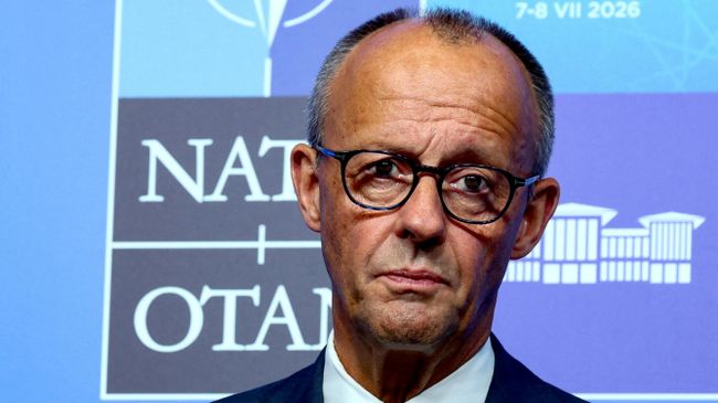 Канцлер Германии Фридрих Мерц на саммите НАТО в Анкаре