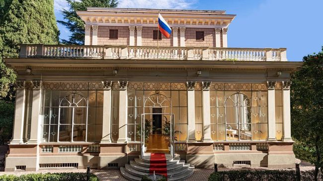 Здание посольства Российской Федерации в Риме