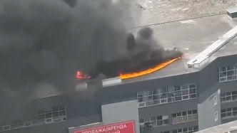 Пожар в торговом центре в подмосковном Красногорске. 10 июля 2026 - РИА Новости, 1920, 10.07.2026