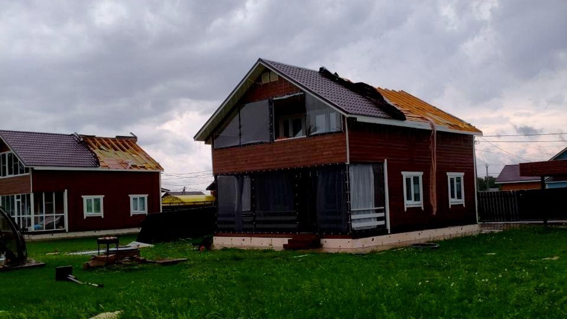 Последствия сильного ветра в Наро-Фоминском городском округе Московской области - РИА Новости, 1920, 11.07.2026