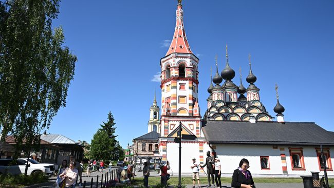 Ризоположенский женский монастырь в Суздале Владимирской области