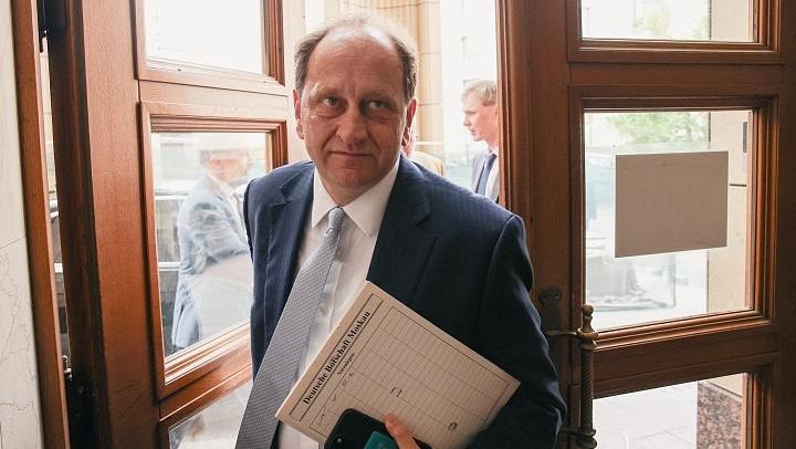 Посол Германии в РФ Александр Граф Ламбсдорфф прибыл в МИД России. 13 июля 2026 - РИА Новости, 1920, 13.07.2026
