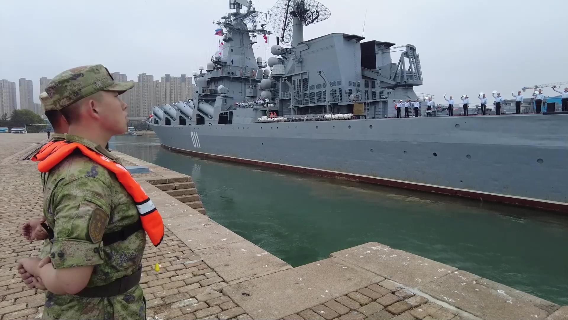 Завершение совместного российско-китайского учения Морское взаимодействие - 2026 - РИА Новости, 1920, 14.07.2026