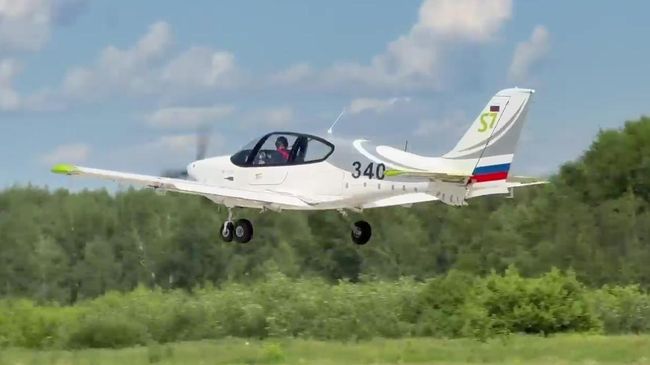 Самолет Танго с отечественным двигателем АПД-520 Лидер совершил первый полет