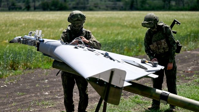 Боевая работа расчета БПЛА БМ-70 в зоне проведения СВО