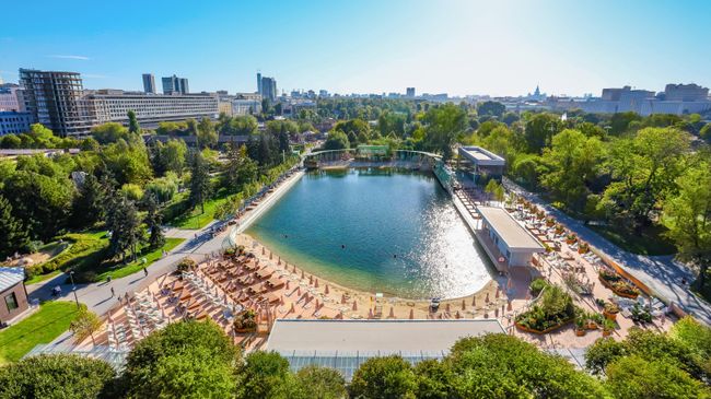 Пруд в Москве