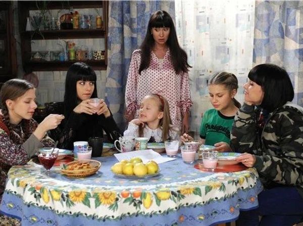 Кадр из сериала Папины дочки