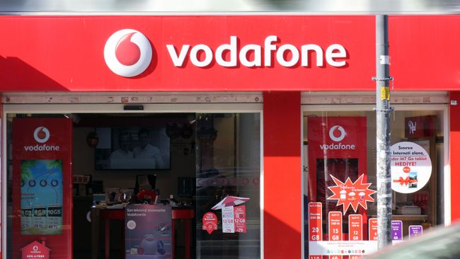 Офис мобильного оператора Vodafone