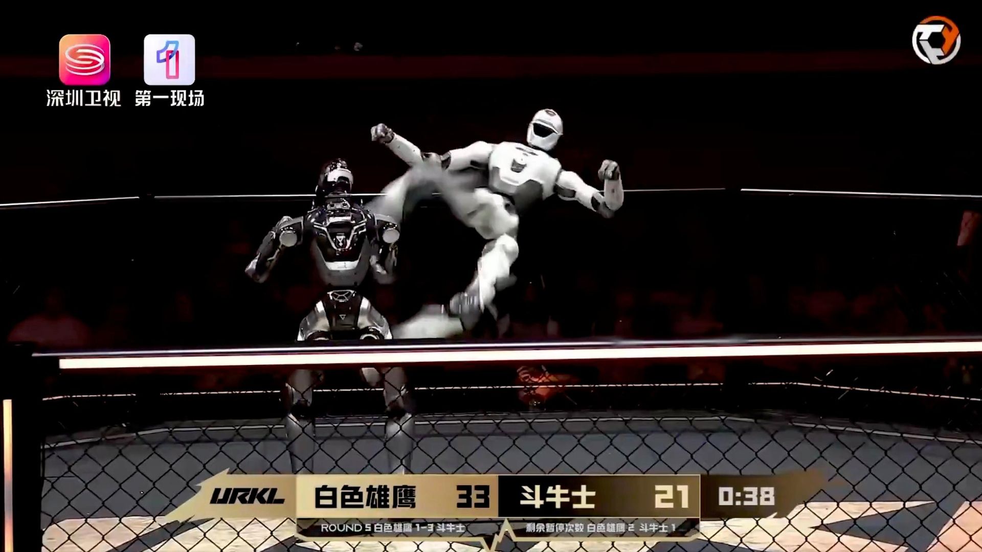 Турнир по свободным боям среди человекоподобных роботов Ultimate Robot Knock-out Legend в Шэньчжэне Турнир по свободным боям среди человекоподобных роботов Ultimate Robot Knock-out Legend в Шэньчжэне - РИА Новости, 1920, 17.07.2026