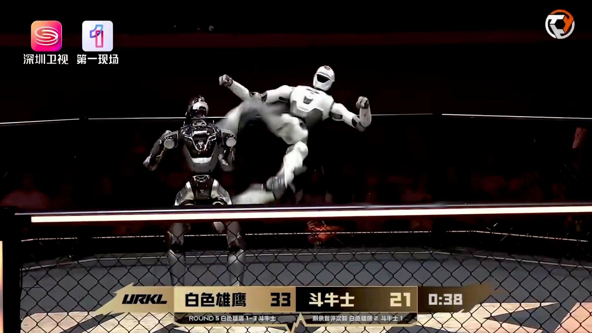 Турнир по свободным боям среди человекоподобных роботов Ultimate Robot Knock-out Legend в Шэньчжэне Турнир по свободным боям среди человекоподобных роботов Ultimate Robot Knock-out Legend в Шэньчжэне - РИА Новости, 1920, 17.07.2026