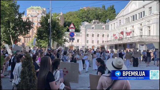 Митинг в Киеве в поддержку экс-министра обороны