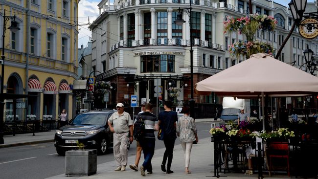 Мясницкая улица в Москве