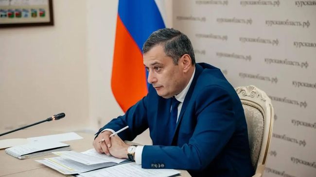 Губернатор Курской области Александр Хинштейн