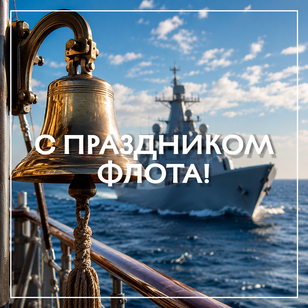 Традиционная открытка на День Военно-Морского Флота, исторические слова гордости, поздравления и пожелания - РИА Новости, 1920, 22.07.2026