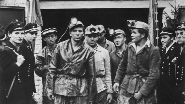 Шахтеры Висмута Шахтеры Висмута - РИА Новости, 1920, 23.07.2026