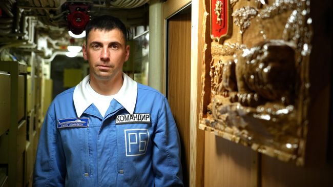 Командир АПЛ Красноярск экипажа ''Пермь'' Сергей Мазуренко