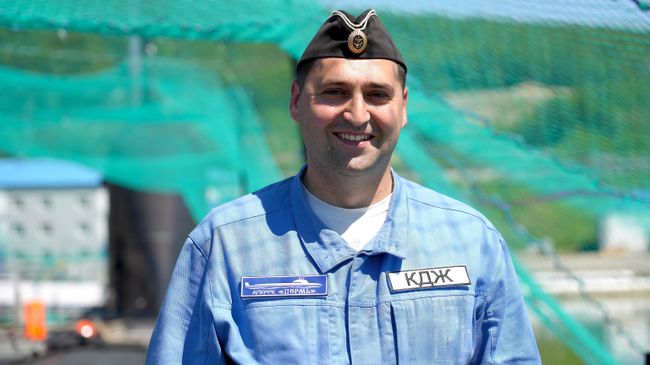 Командир дивизиона живучести электромеханической боевой части АПЛ ''Красноярск'' Магомед Галиев
