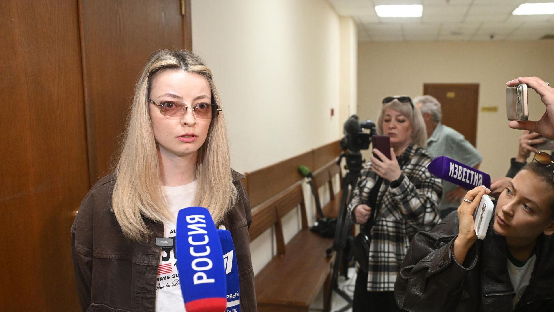 Кристина Малык, пострадавшая от действий Артема Миссюры, в Московском областном суде - РИА Новости, 1920, 24.07.2026
